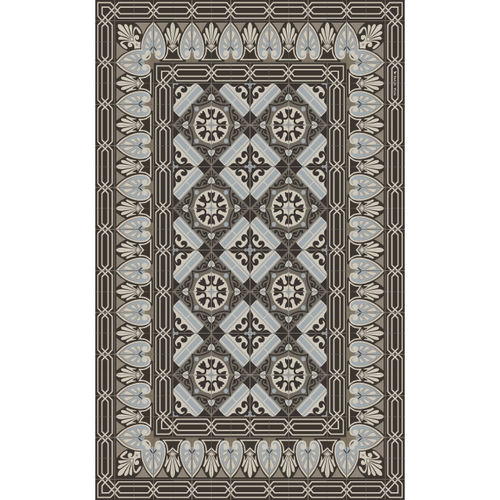 Tappeto contemporaneo - FLORA BELLA – FB1 - BEIJA FLOR - geometrico / in vinile / rettangolare