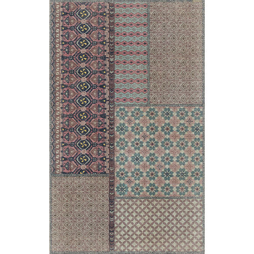 Tappeto contemporaneo - INCA – INC4 - BEIJA FLOR - patchwork / in vinile / in lana
