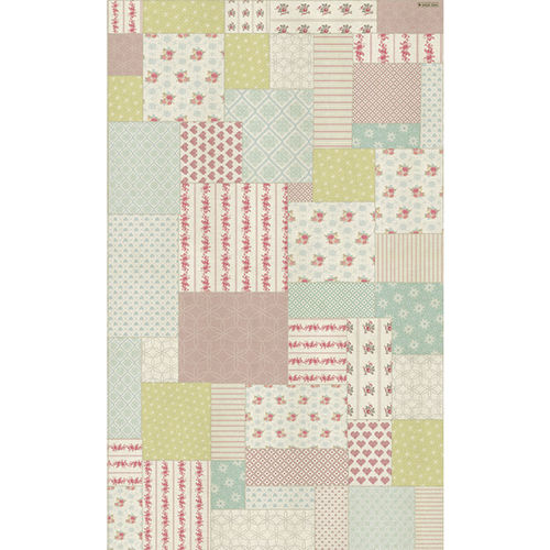 Tappeto contemporaneo - MARIE LOUISE – ML1 - BEIJA FLOR - patchwork / in vinile / rettangolare