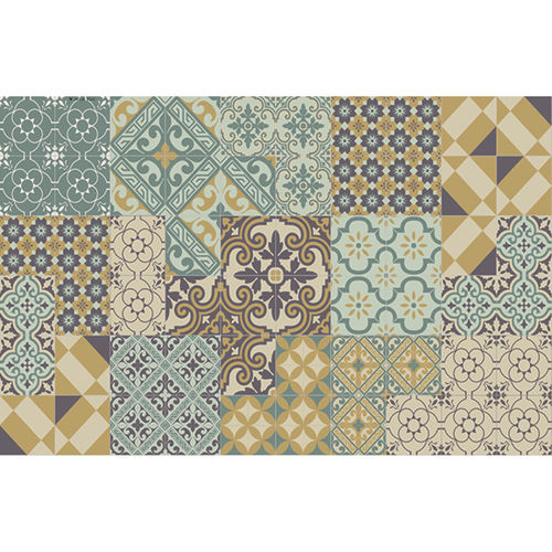 Tovaglietta americana in vinile - ECLECTIC P-E16 - BEIJA FLOR - per uso domestico