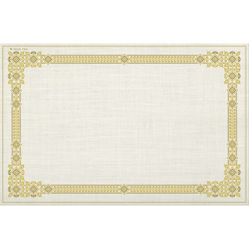 Tovaglietta americana in vinile - CROSS STITCH P-CS49 - BEIJA FLOR - per uso domestico
