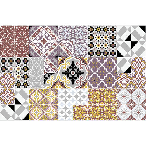 Tovaglietta americana in vinile - ECLECTIC P-E3 - BEIJA FLOR - per uso domestico
