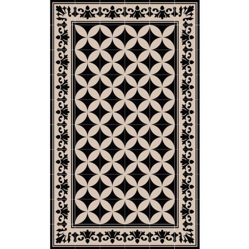 Tappeto contemporaneo - SOFI- S01 - BEIJA FLOR - a motivi / in vinile / rettangolare