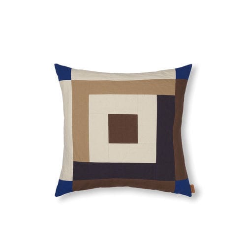 Cuscino per divano - Border - Ferm Living - rettangolare / a motivi / patchwork