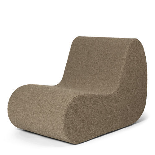 Poltrona contemporanea - Rouli - Ferm Living - in tessuto / in polipropilene / sfoderabile