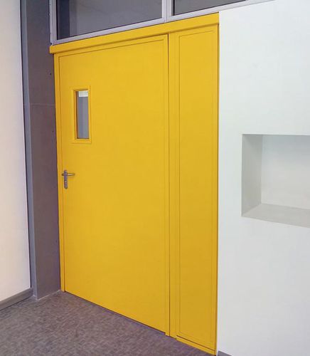 Porta tagliafuoco - MULTIPURPOSE - Asturmadi - da interno / in metallo / battente