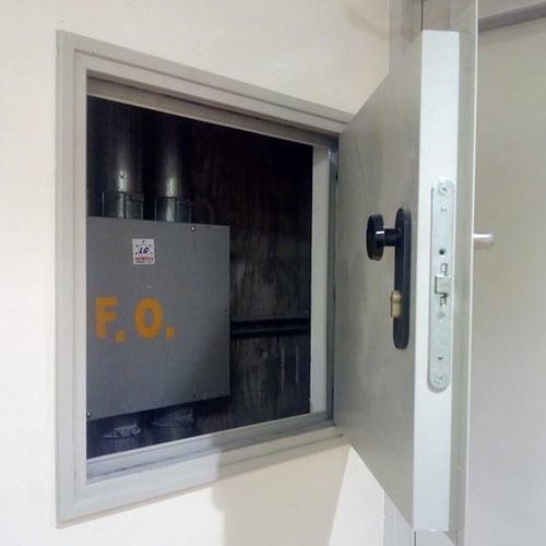 Botola per pareti - SHAFT  - Asturmadi - rettangolare / rotonda / in acciaio galvanizzato