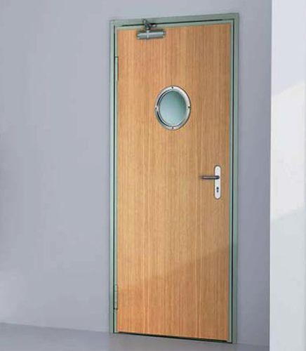 Porta in legno - DECORA - Asturmadi - da interno / in acciaio galvanizzato / in lamiera d'acciaio