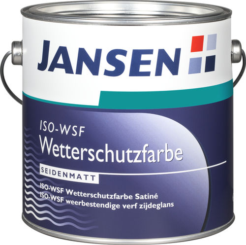 Pittura di protezione - ISO-WSF - jansen - di finitura / di rivestimento / da esterno