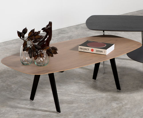 Tavolino basso contemporaneo - OTTO - MASIS - in legno / in marmo / rettangolare