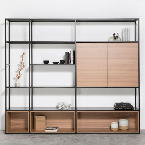 Libreria modulare - LIAC - MASIS - contemporanea / per ufficio / in legno