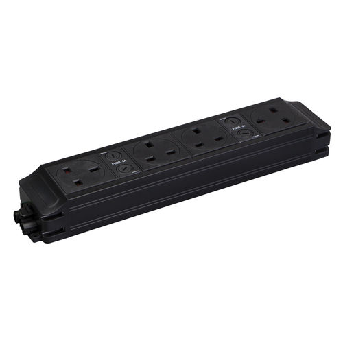 Presa di corrente - MODULE 4 GANG - Marshall-Tufflex - USB / quadrupla / non incassato