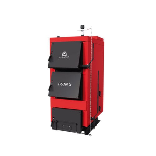 Caldaia a combustibile solido - IRON X SERIES - Klimosz - residenziale / da interno