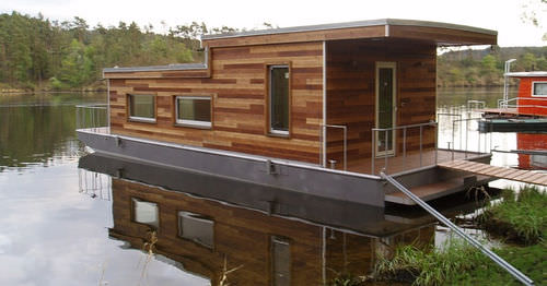 Casa prefabbricata - KRONBORG  - K-Kontrol - flottante / ecologica / modulare