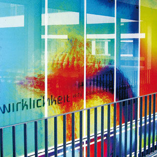 Pannello in vetro laminato - arbucomp - a doppi vetri / decorato / opaco