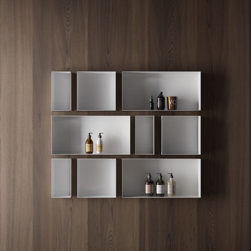 Nicchia in acciaio inossidabile - C-BOX - ESS Easy Drain - rettangolare / quadrata / da bagno