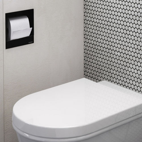 Portarotolo da incasso - TCL-14-A - ESS Easy Drain - in acciaio inossidabile / contract