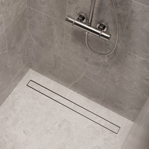 Canaletta per doccia in metallo - BD-50-FL-28 - ESS Easy Drain - in calcestruzzo / ad alta resistenza