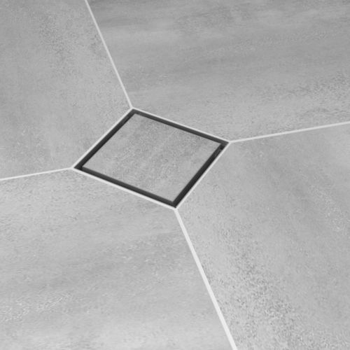 Scarico per doccia in acciaio inossidabile spazzolato - WATERSTOP AQUA - ESS Easy Drain