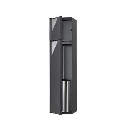 Portascopino per WC in acciaio inossidabile - TCL-10-A - ESS Easy Drain - da incasso / per hotel