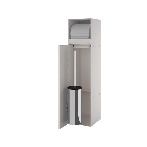 Portascopino per WC in acciaio inossidabile - TCL-9-C - ESS Easy Drain - da incasso / per hotel