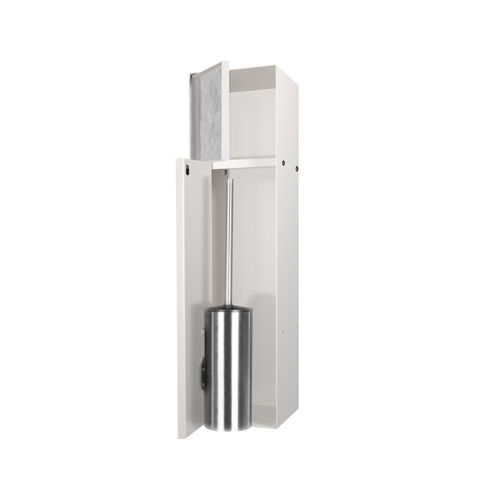 Portascopino per WC in acciaio inossidabile - TCL-10-C - ESS Easy Drain - da incasso / per hotel
