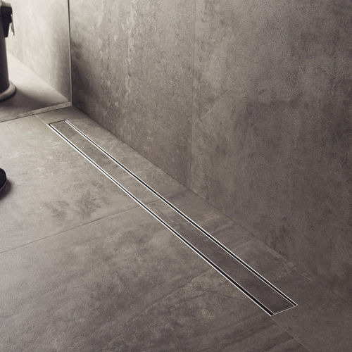 Canaletta per doccia in acciaio inossidabile spazzolato - EDCOMTFF 500-30 - ESS Easy Drain - ad alta resistenza