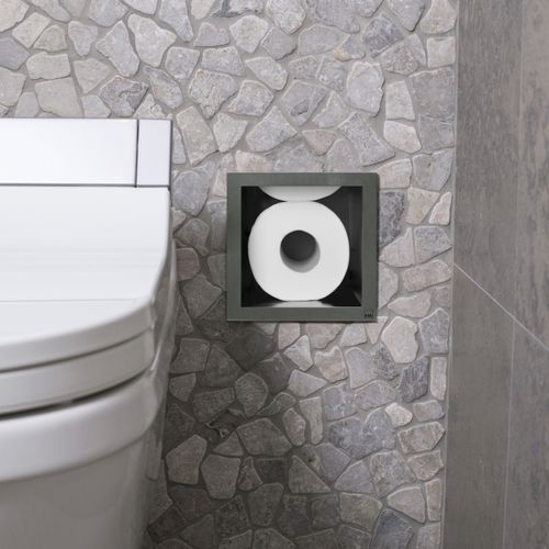 Portarotolo da incasso - TCL-1 - ESS Easy Drain - in acciaio inossidabile / contract / per uso residenziale