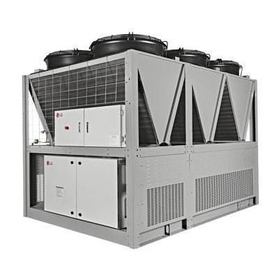 Gruppo refrigeratore a condensazione ad aria - GCAW - LG HVAC - a pavimento / free cooling / industriale