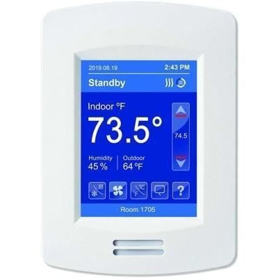 Telecomando per sistema di climatizzazione - LG8660 - LG HVAC - per impianto domotico / opaco / con touch screen