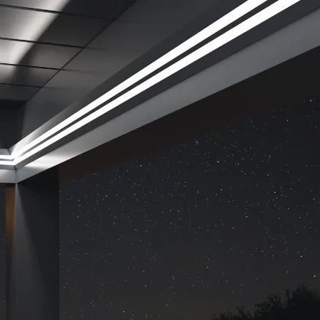 Profilo luminoso da incasso - Pirnar - LED / dimmerabile / sistema d'illuminazione modulare