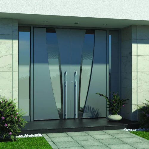 Porta d'ingresso - Premium 0170CC - Pirnar - in alluminio / battente / contemporanea