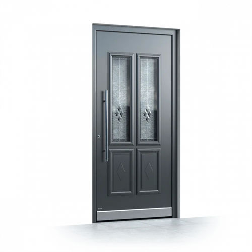 Porta d'ingresso - Classico 3210CC - Pirnar - in alluminio / in acciaio inossidabile / battente