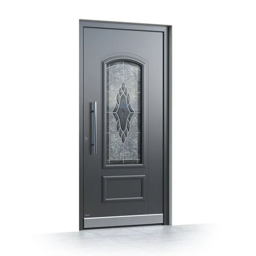 Porta d'ingresso - Classico 3141CC - Pirnar - in alluminio / in rovere / battente