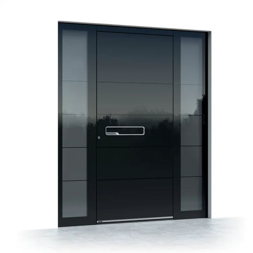 Porta d'ingresso - Ultimum Pure 613 A GLASS - Pirnar - in alluminio / in fibra di carbonio / in vetro temprato