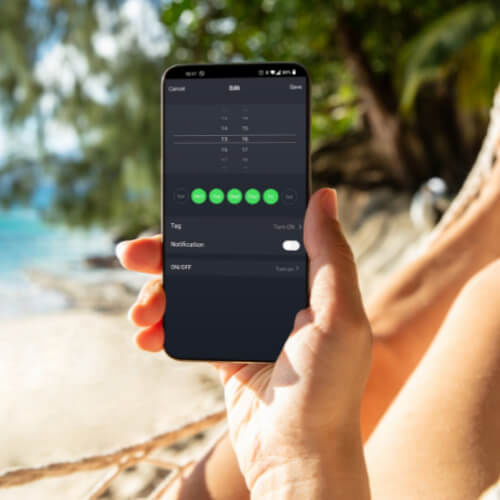 Applicazione mobile di gestione di controllo accessi e sicurezza - SecuroSmart  - Pirnar - per sistema domotico / Androïd / per smartphone