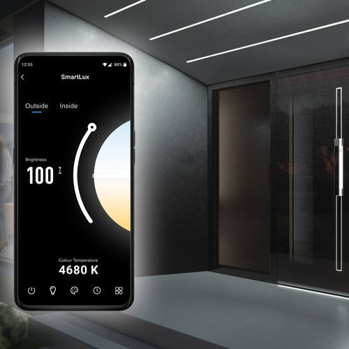 Applicazione mobile di gestione luci - SmartLux  - Pirnar - per sistema domotico / Androïd / per smartphone