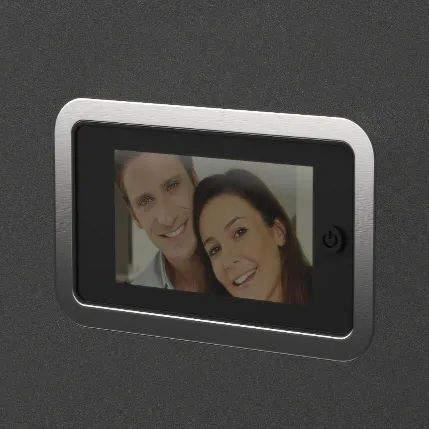 Videocitofono grigio - Pirnar - residenziale / da incasso / da interno