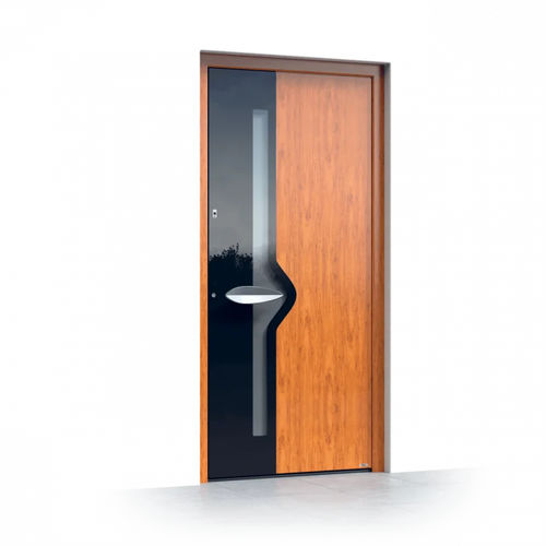 Porta d'ingresso - Premium 0180CC - Pirnar - in legno / in alluminio / con vetro di sicurezza