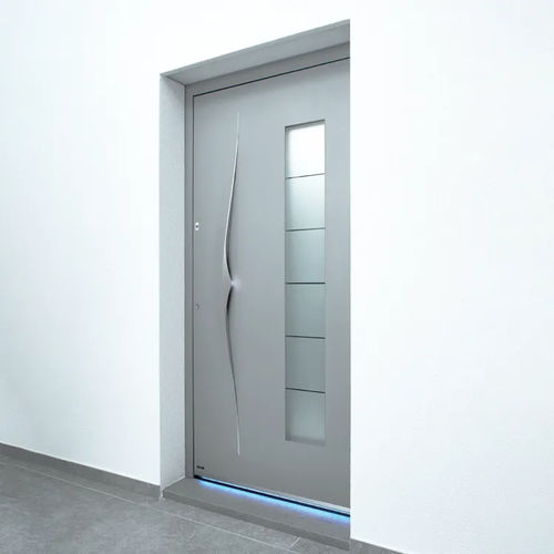 Porta d'ingresso - Ultimum Pure 628 ALU - Pirnar - in alluminio / battente / contemporanea