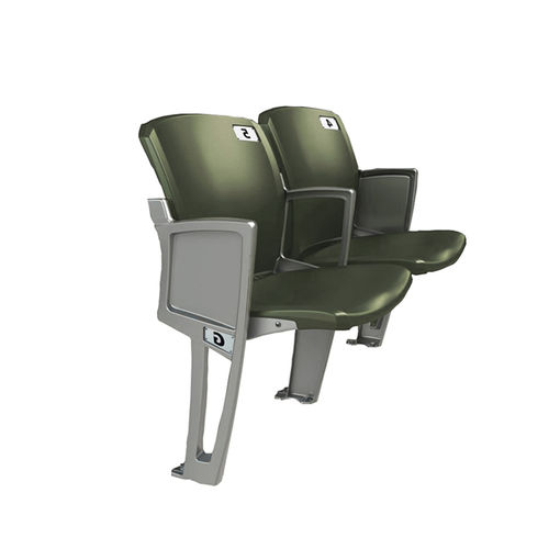Sedia per auditorium per stadio - AURA SOLID - Quinette Gallay - classica / da esterno / in alluminio