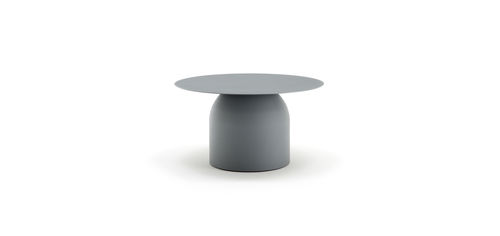 Tavolino basso contemporaneo - 154 - freistil - in acciaio / rotondo / per uso residenziale