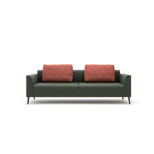 Divano modulare - 162 - freistil - design scandinavo / in tessuto / verde