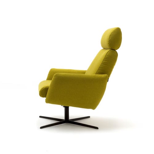 Poltrona contemporanea - 177 - freistil - in tessuto / con poggiapiedi / reclinabile