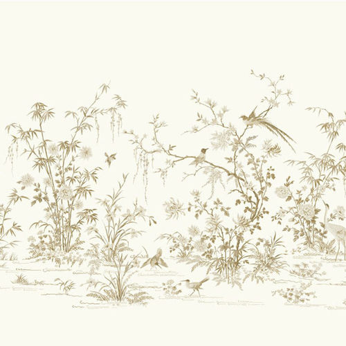 Carta da parati contemporanea - Flowering Vine  - York wallcoverings - con scene / motivi cinesi / a effetto dimensionale