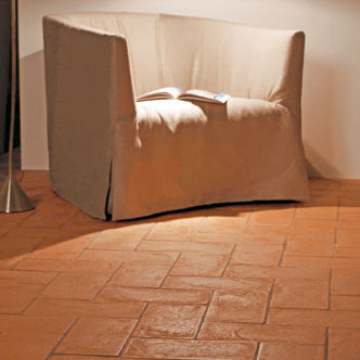 Piastrella in terracotta - IL PALAGIO - opaca / lucida / da interno