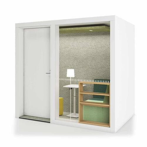 Ufficio POD acustico - POD 2 - INTO Concept - in vetro / per open space