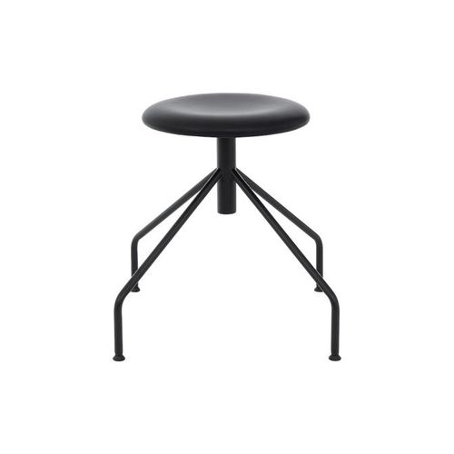 Sgabello design scandinavo - SPIDER - Bruunmunch Furniture ApS - con supporto in acciaio / imbottito / girevole