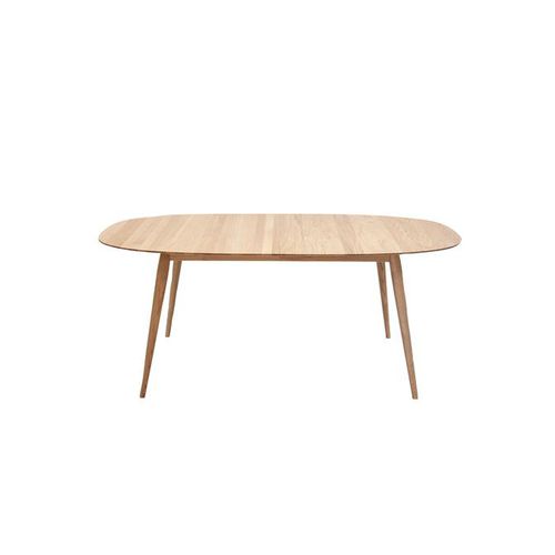 Tavolo da pranzo design scandinavo - PLAYDINNER  - Bruunmunch Furniture ApS - in rovere / in legno massiccio / con supporto in legno