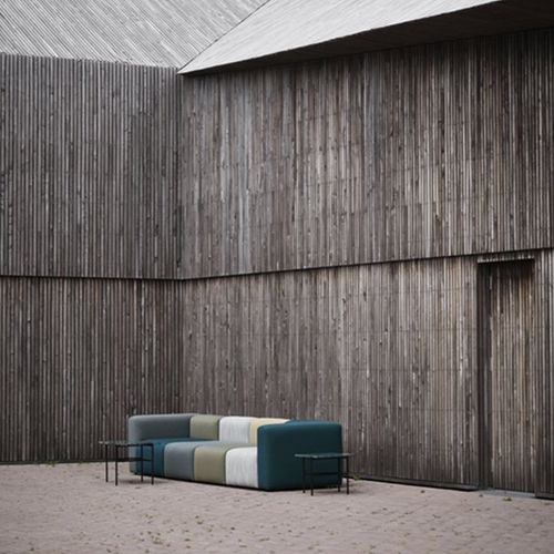 Divano modulare - PUMP - Bruunmunch Furniture ApS - contemporaneo / in tessuto / modulare